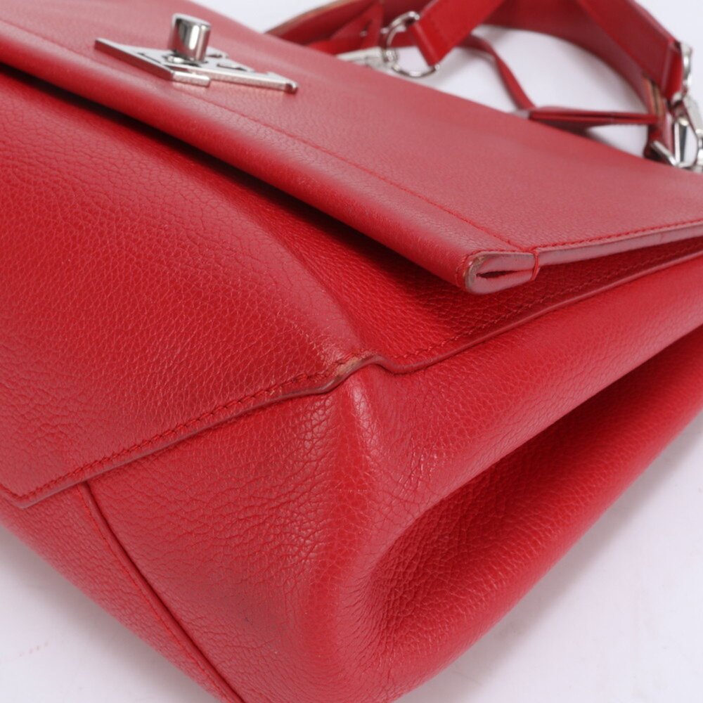 Louis Vuitton Lockme 2 Ruby M50363 Leather 2-Way Shoulder Bag, Crossbody Hand... - Picture 9 of 16